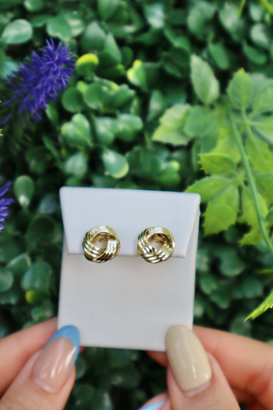 Knot Stud Earrings