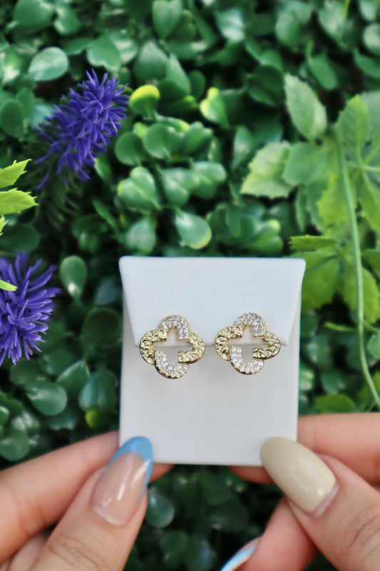 Four Leaf Earrings